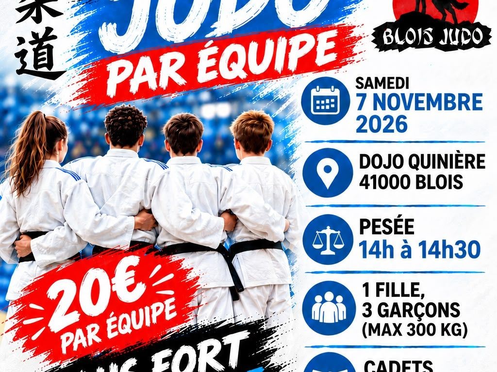 Image de l'actu 'TOURNOI PAR ÉQUIPE (Cadets à Séniors)'